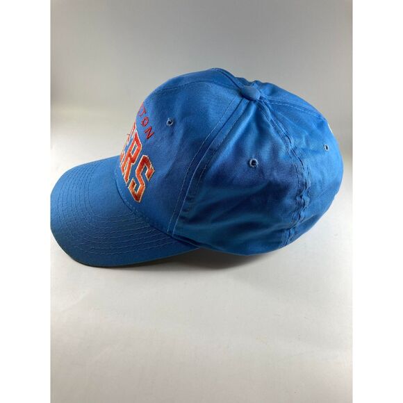 Vintage 1990's Houston Oilers Starter NFL Script Snapback Hat - Picture 3 of 8